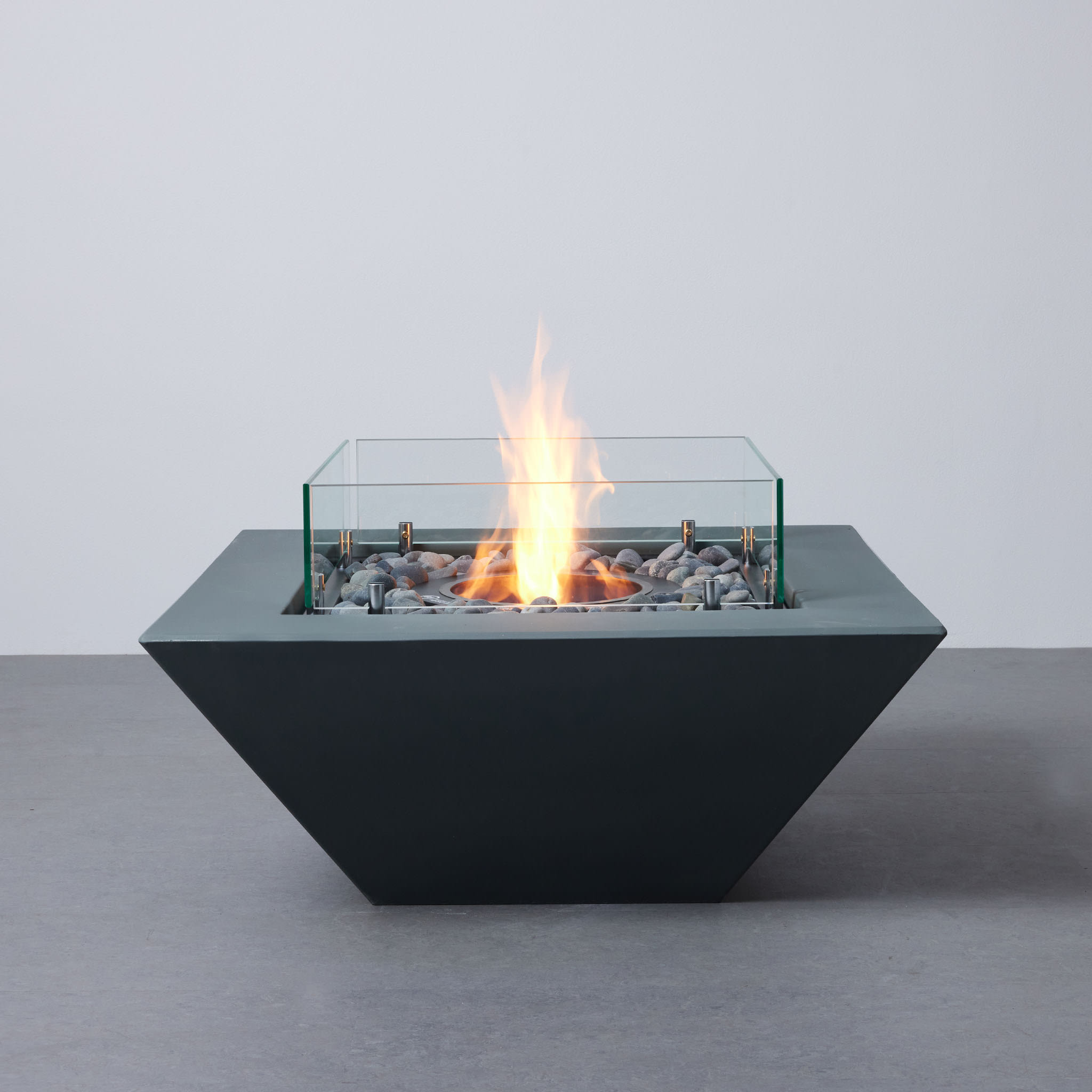 Wedge Square Bioethanol Fire Pit | Bio-E Series Solo Stove