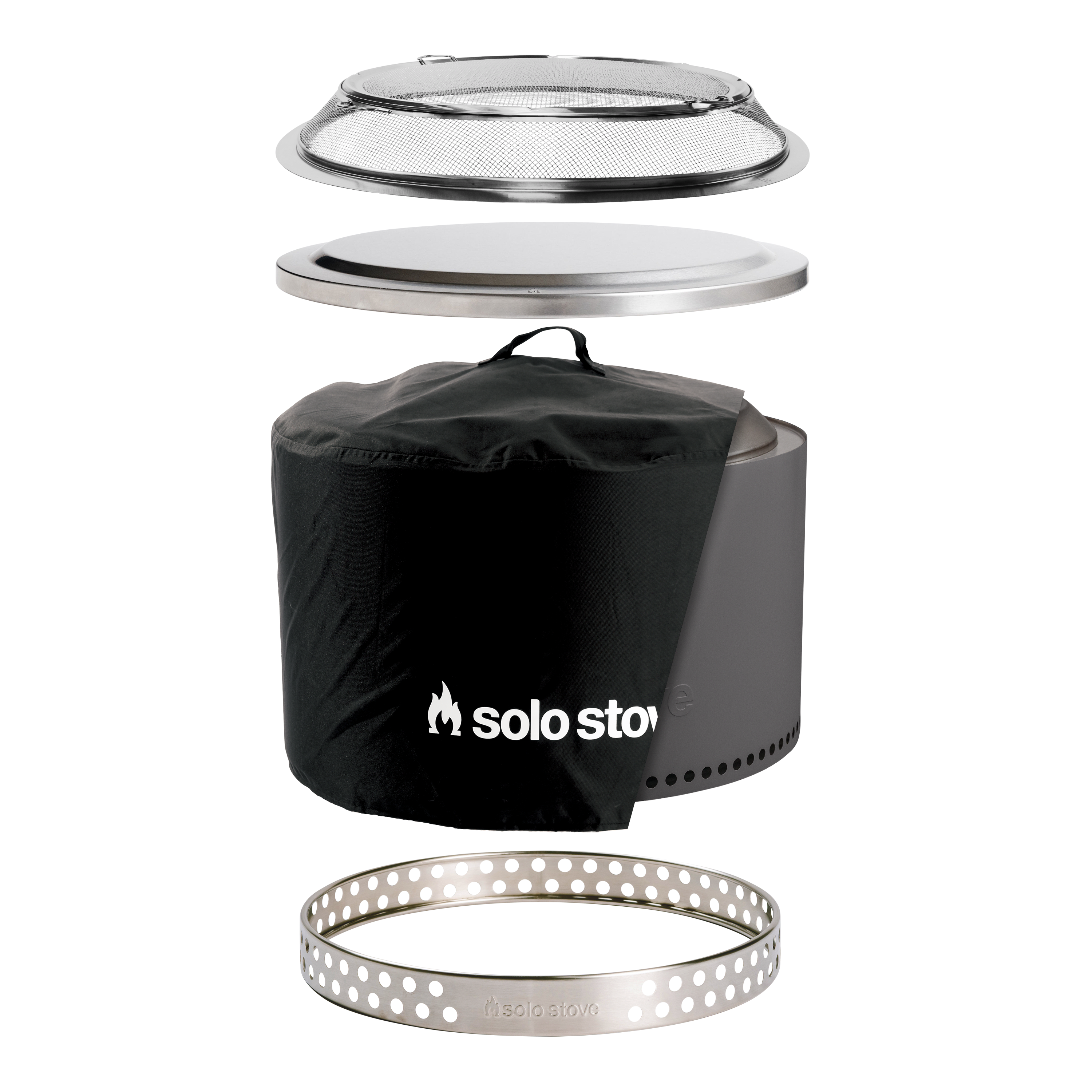 BONFIRE GO OUTSIDE STR SBSKIT セット　BGO 1 Solo Stove - Bonfire Essential Bundle 2.0 Fire Pit – Aspect /