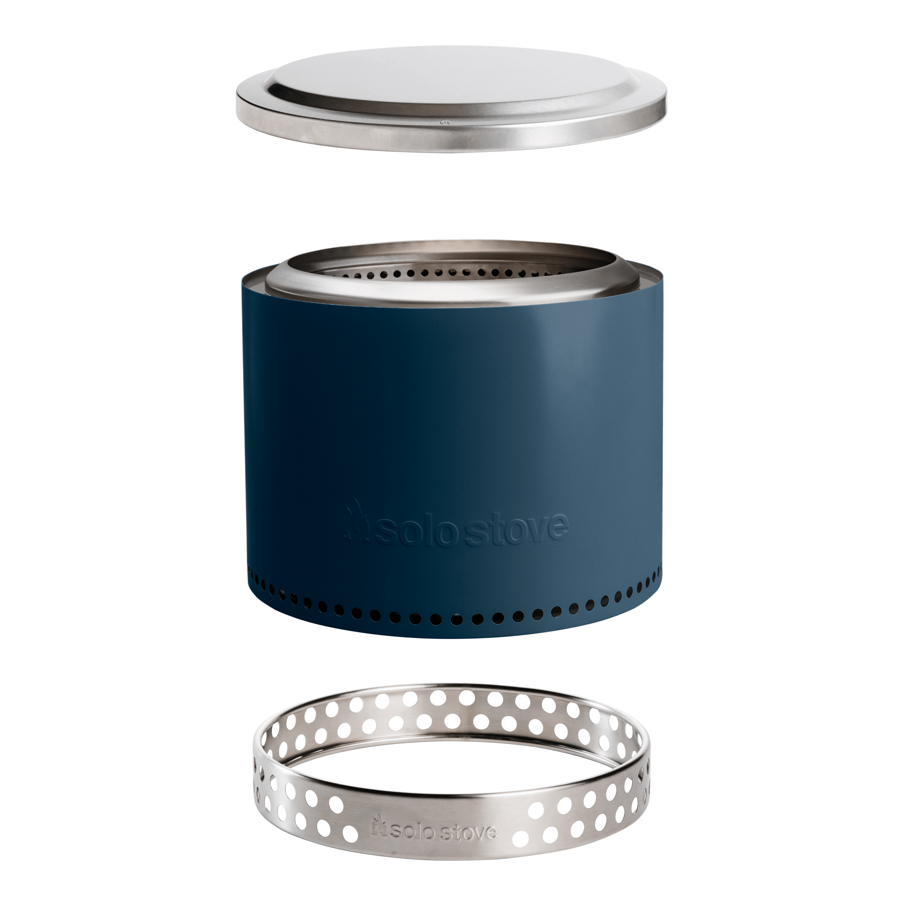 Bonfire Essential Bundle: Fire Pit, Lid, Stand Solo Stove
