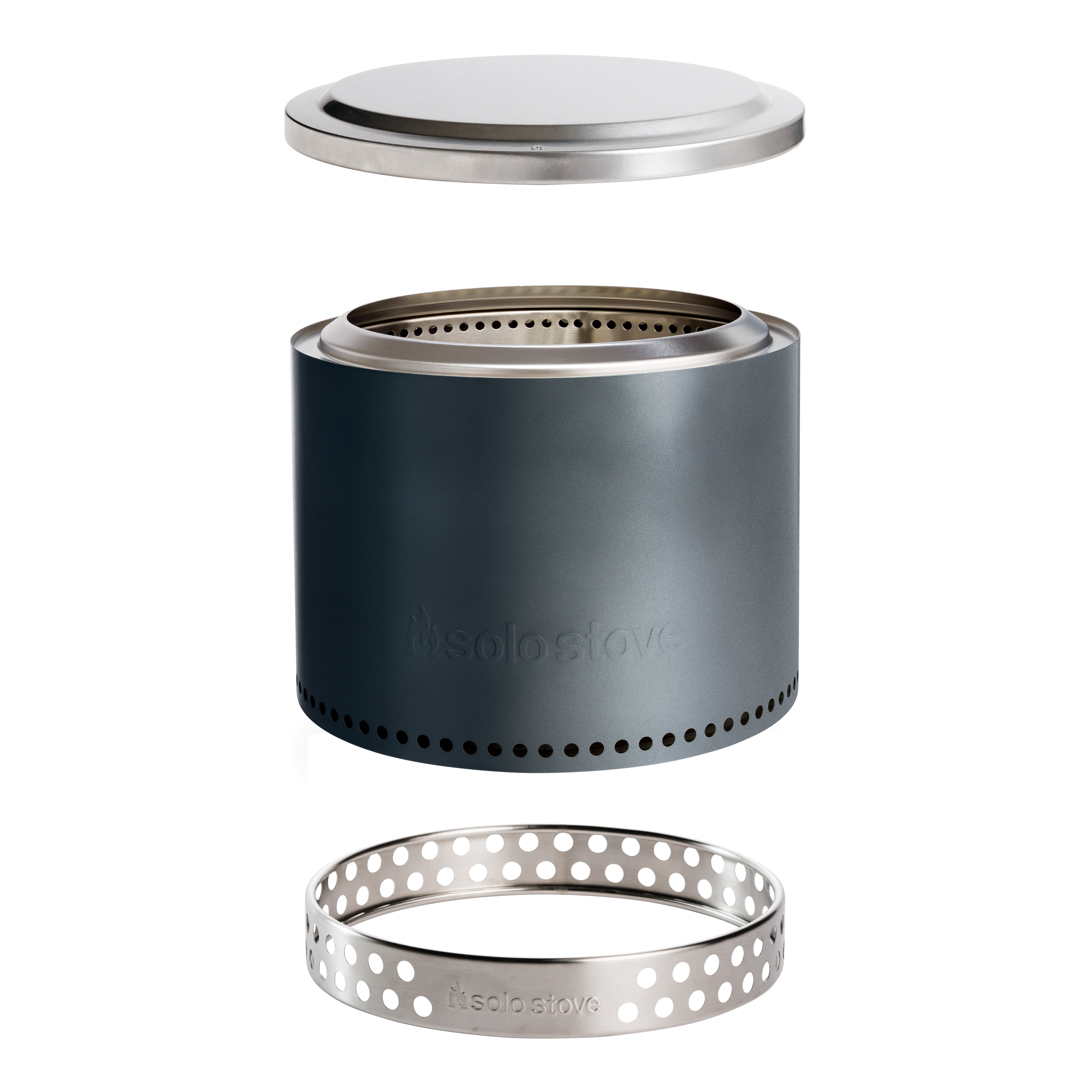 Bonfire Essential Bundle: Fire Pit, Lid, Stand Solo Stove