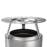 バーベキュー・調理用品 solo stove Bonfire Heat Deflector Amazon.com: Solo Stove Bonfire Heat Deflector - Enhance