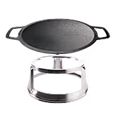 Bonfire 19.5" Gusseisen-Wokplatte mit Aufsatz