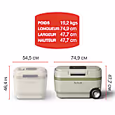 Windchill 47 Glacière + Climatiseur Portable