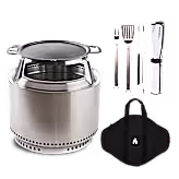 Yukon 27" Fire Pit Flame and Feast Bundle