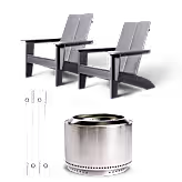 Yukon 27" Fire Pit Deluxe Deck Bundle