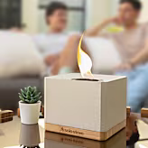 Cube Tabletop Fire Bowl