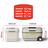 Windchill 47 Koelbox + Mobiele airco
