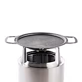Ranger 15" Cast Iron Griddle Top + Hub