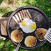 Ranger 15" Cast Iron Griddle Top + Hub