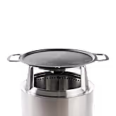 Bonfire 19.5" Cast Iron Griddle Top + Hub
