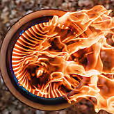 Ranger 15" Fire Pit + Surround Lite Bundle