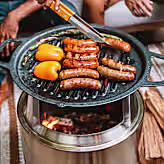 Bonfire 19.5" Cast Iron Grill Top + Hub