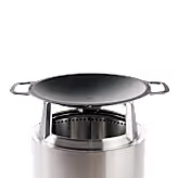 Bonfire 19.5" Gusseisen-Wokplatte mit Aufsatz