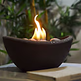 Wave Tabletop Fire Bowl