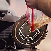 Fire Pit Popcorn Maker