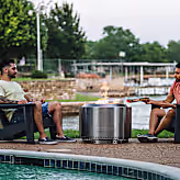 Yukon 27" Fire Pit Deluxe Deck Bundle