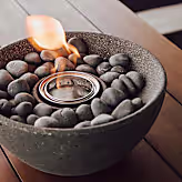 Basin Tabletop Fire Bowl