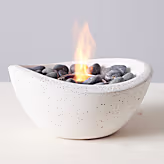 Wave Tabletop Fire Bowl