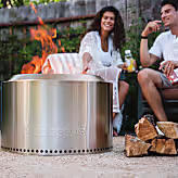 Yukon 27" Fire Pit + Surround Lite Bundle