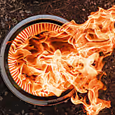 Bonfire 19.5" Fire Pit + Station Bundle