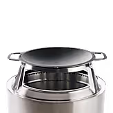 Wok en Fonte Yukon 27" + Hub