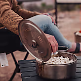 Fire Pit Popcorn Maker