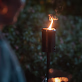 Bonfire 19.5" Fire Pit + Torches Bundle