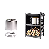 Bonfire 19.5" Fire Pit + Station Bundle