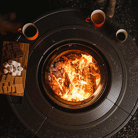 Summit Fire Pit Surround Protective Barrier Bundle Solo Stove