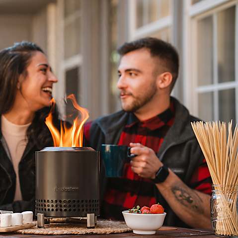 【日本未発売】SOLOSTOVE MESA XL Mesa Tabletop Fire Pit - Dual Fuel, Smokeless, Portable Solo