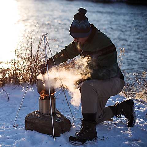 Campfire Camp Stove Gear Kit | Campfire, Two Pot Set, Tripod