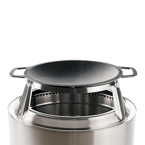 Yukon Cast Iron Wok Top + Hub
