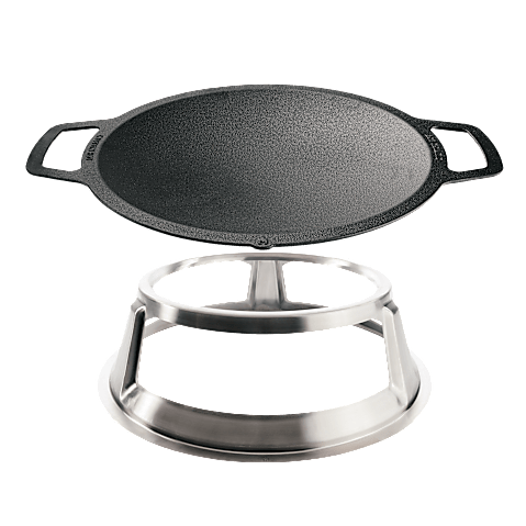 Yukon Cast Iron Wok Top + Hub