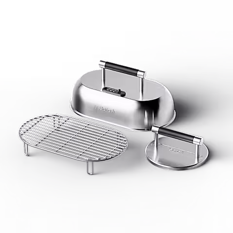 Steelfire Griddle Burger Kit