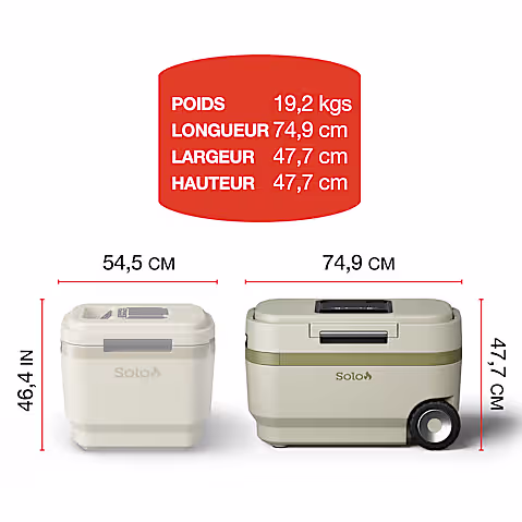 Windchill 47 Glacière + Climatiseur Portable