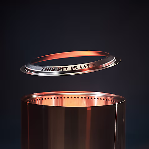 Limited-Edition Fire Pit Flame Ring