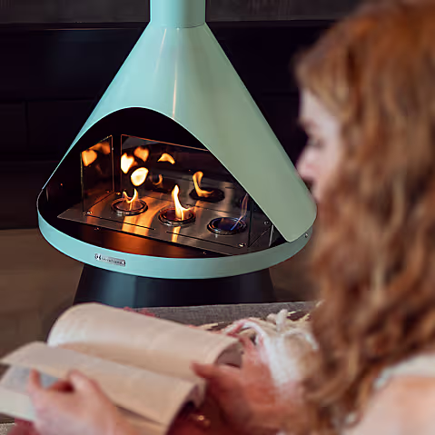 Lloyd Modern Gel Fuel Fireplace