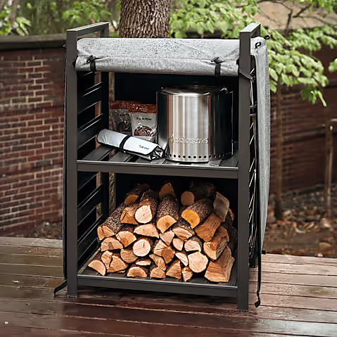 Bonfire 19.5" Fire Pit + Station Bundle