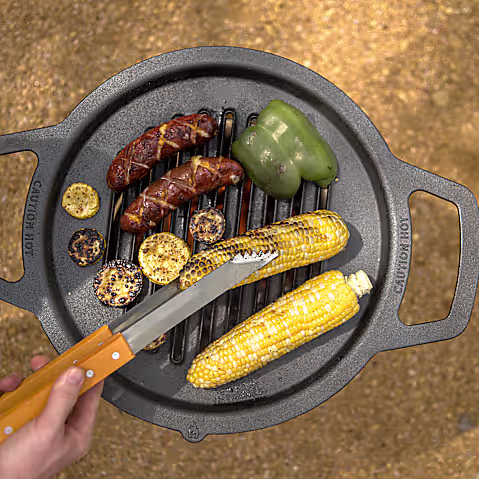 Ranger 15" Cast Iron Grill Top + Hub