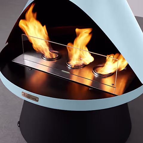 Lloyd Modern Gel Fuel Fireplace