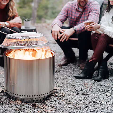 Bonfire 19.5" Fire Pit Backyard Bundle