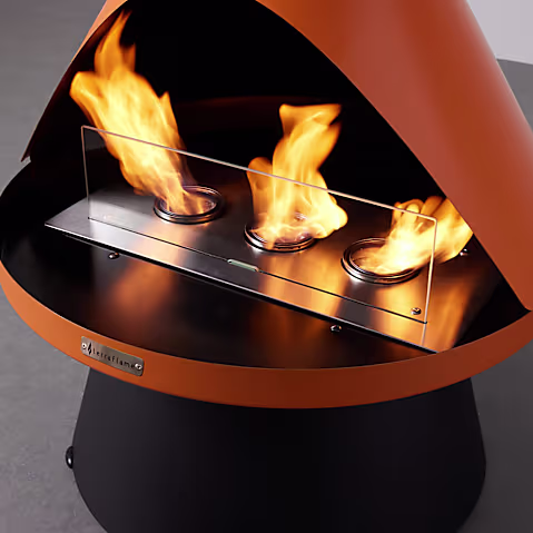 Lloyd Modern Gel Fuel Fireplace