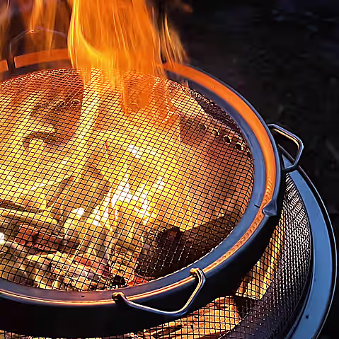 Yukon 27" Fire Pit Backyard Bundle