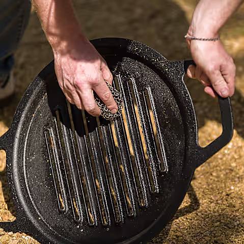 Cast Iron Scrubber