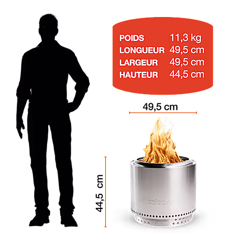 Bonfire 19.5" + Support