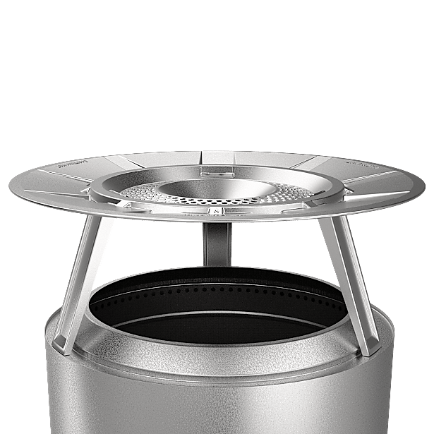 Fire Pit Heat Deflector | Amplify Heat For Increased Warmth