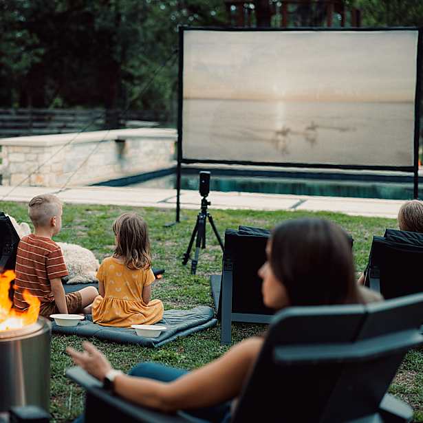 Vista Projektor Leinwand mit Ständer