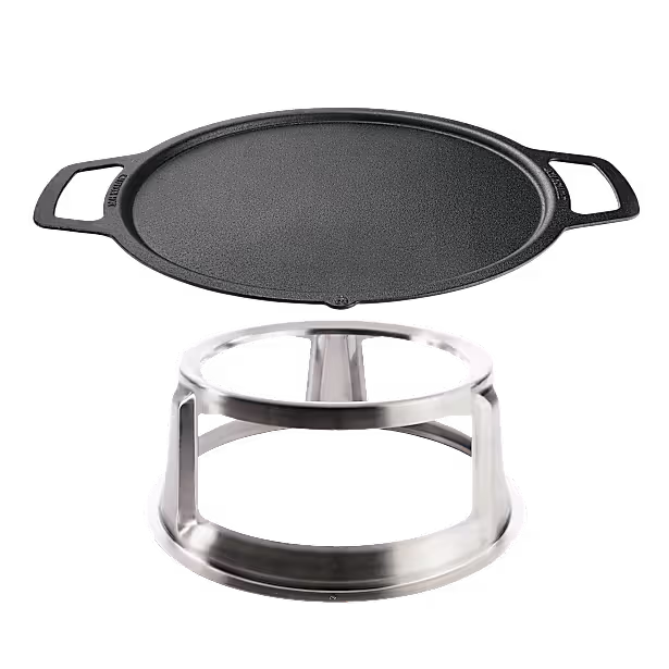 Bonfire 19.5" Cast Iron Griddle Top + Hub