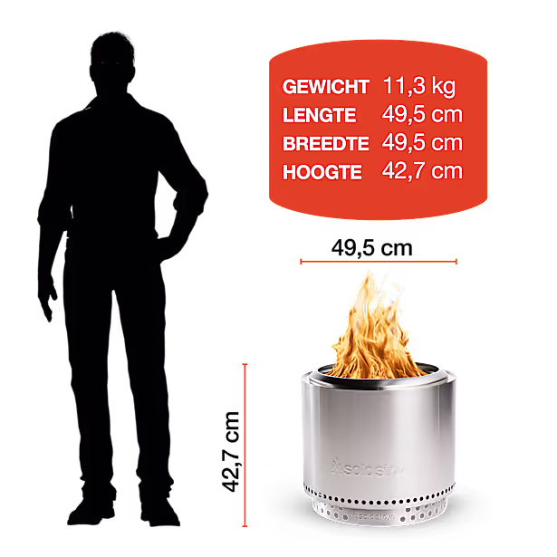 Bonfire 19.5" + Surround Tafel