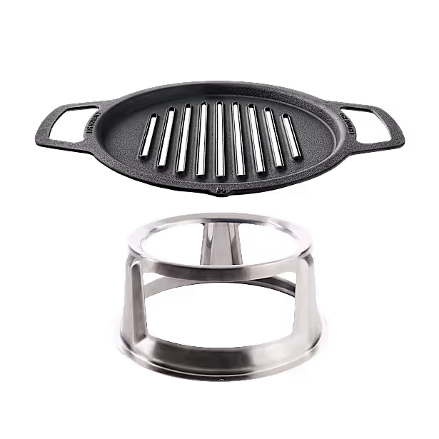 Ranger 15" Cast Iron Grill Top + Hub